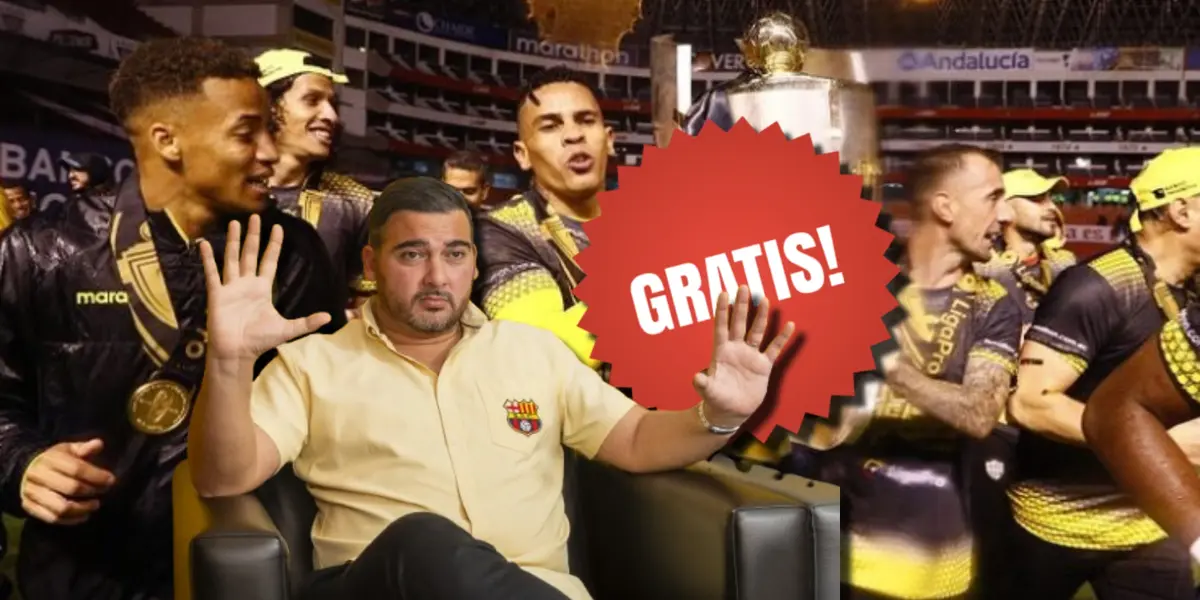 El jugador que fue campeón con Barcelona SC, solo espera que Álvarez lo llame para volver hasta gratis