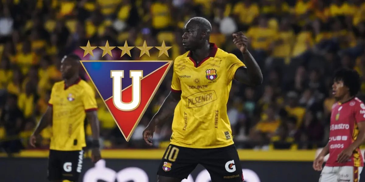 Quiere jugar en Barcelona SC y lo podrían traer gratis, pero LDU les puede arrebatar porque lo necesita
