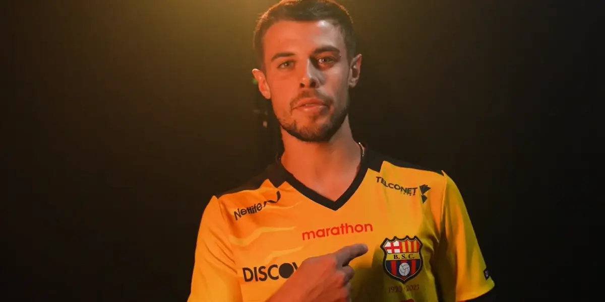 En pleno Barcelona SC vs Católica revelaron si se queda Joaquín Valiente que vale 2 millones