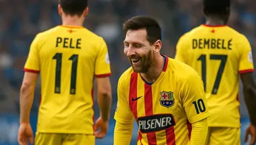 Barcelona SC-Lionel Messi / Foto: X