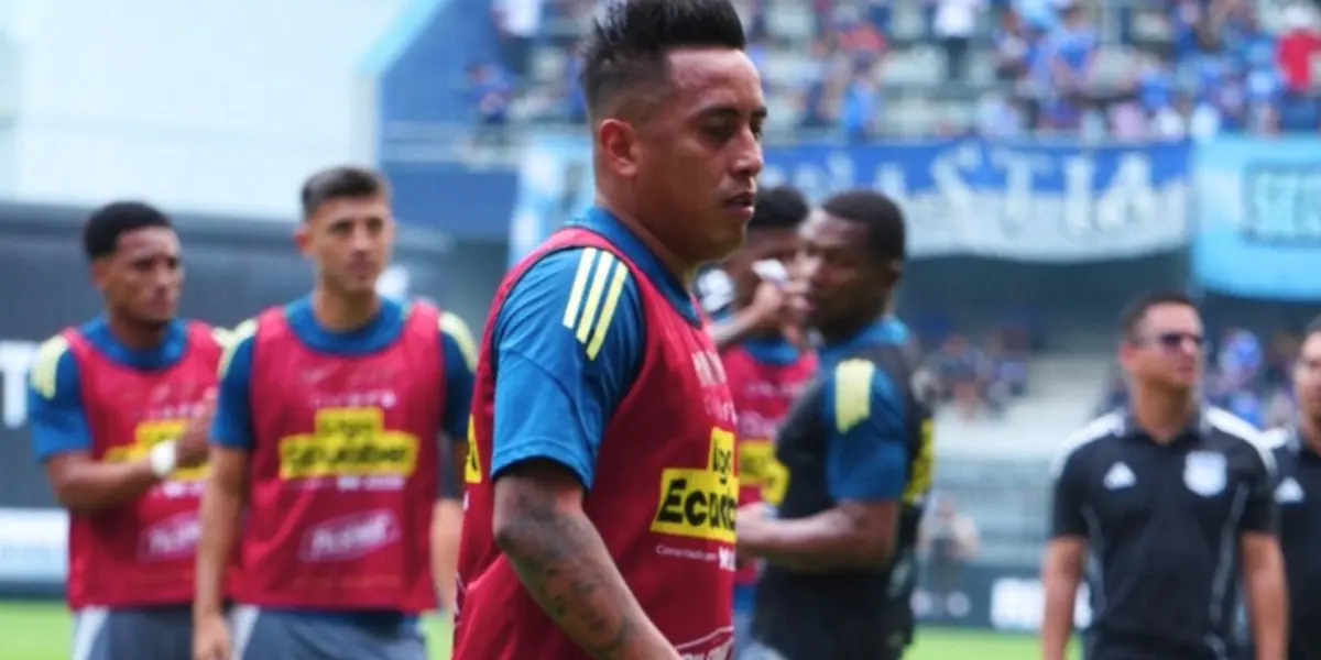 Emelec-Christian Cueva / Foto: API