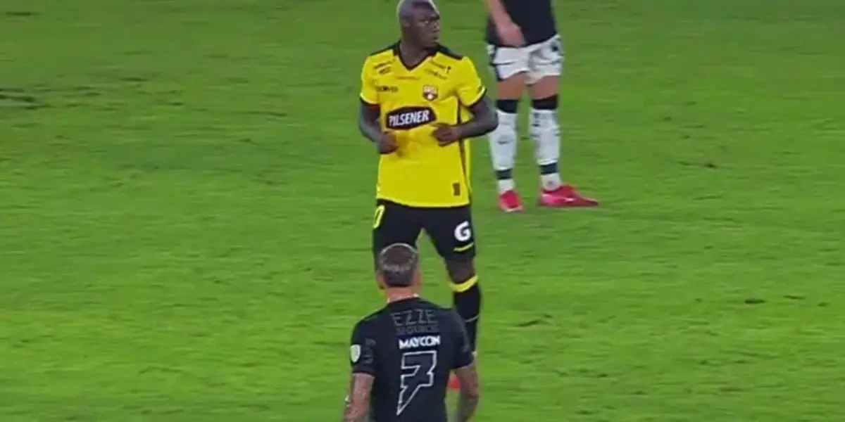 Por fin debutó con Barcelona SC, pero así se fue de la cancha Felipe Caicedo aunque goleó 3-0