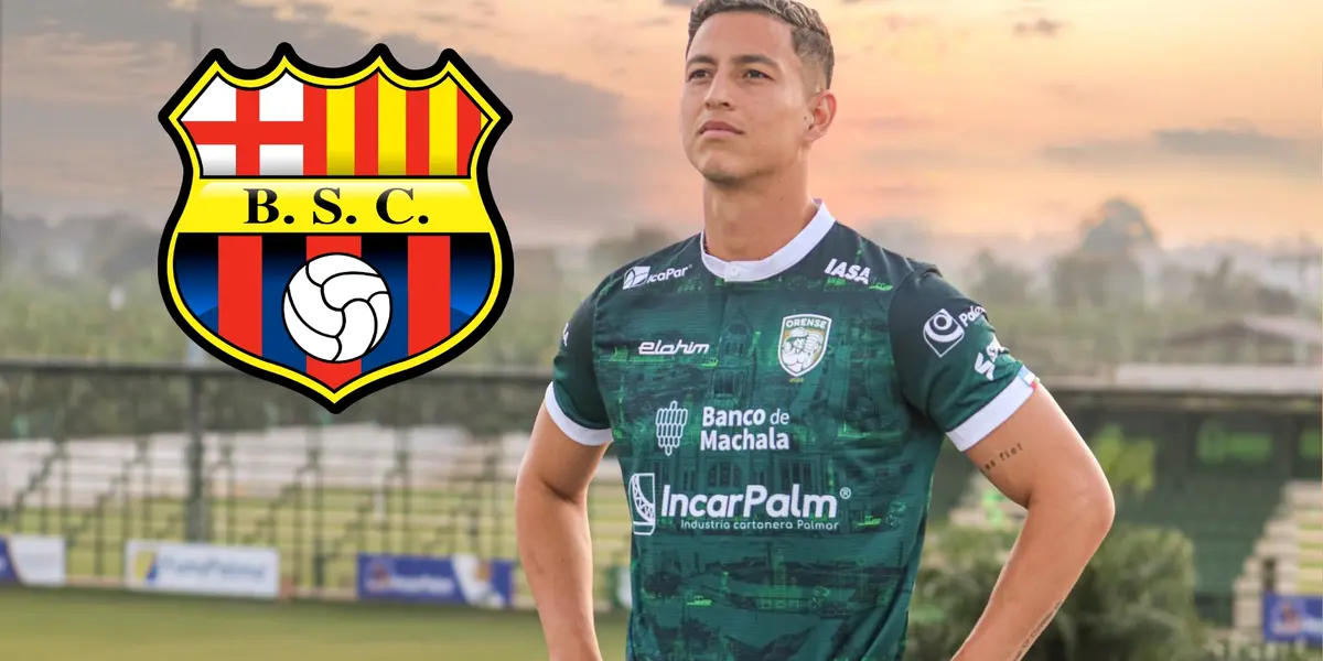Miguel Parrales y Barcelona SC