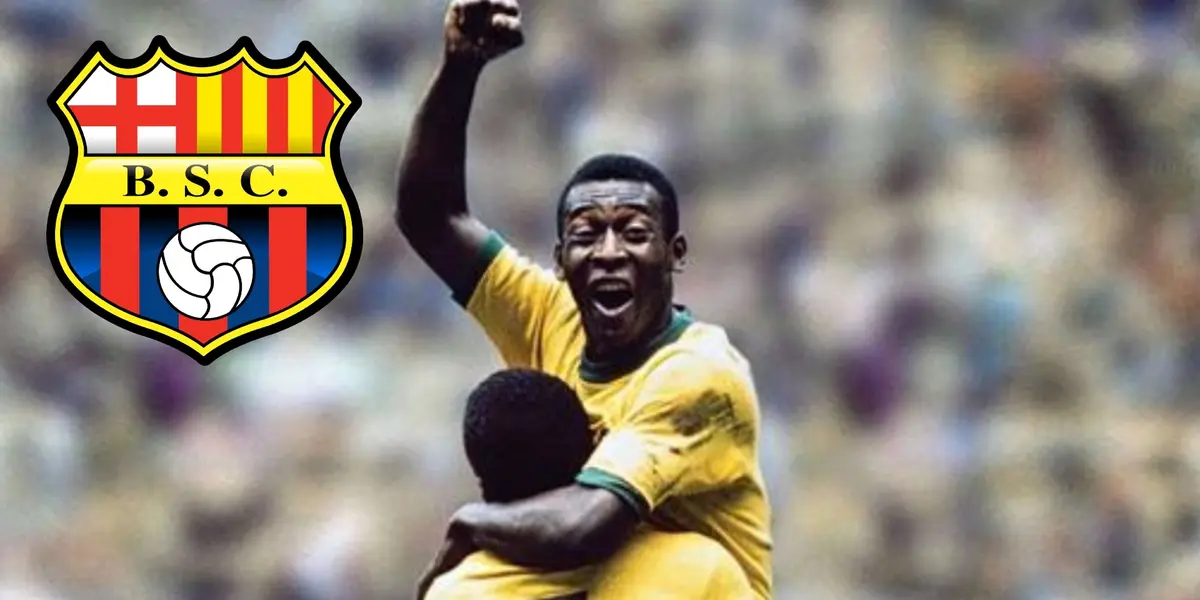 Brillo con Aomada, pero cuando volvió a Barcelona SC solo hizo dos goles y ahora lo comparan con Pelé