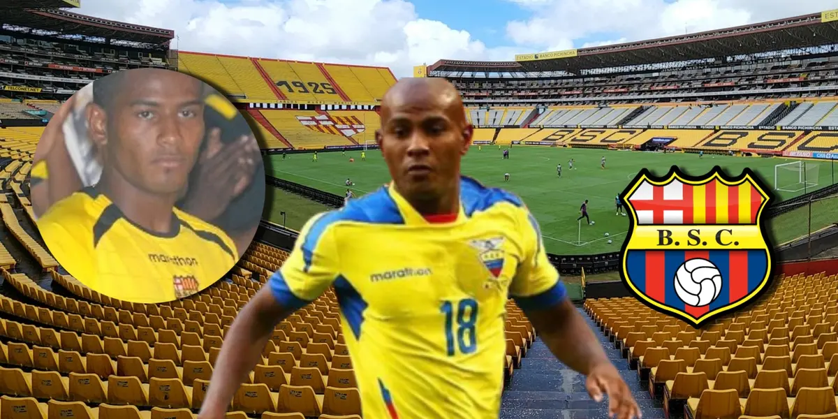 A lo que se dedica ahora Oscar Bagüí, fue un paquete en Barcelona SC y le pesó la camiseta