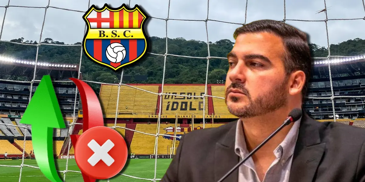 A poco de que se juegue la Noche Amarilla, el jugador que no llegaría a Barcelona SC