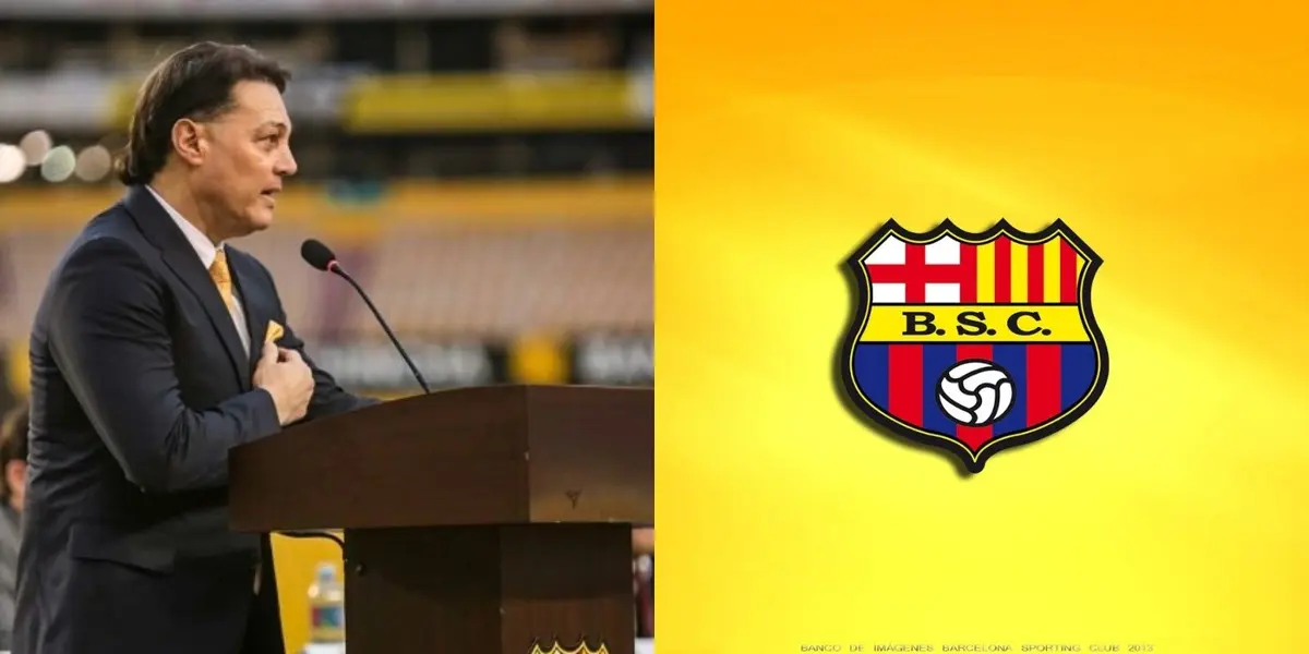 Alejandro Alfaro Moreno, un histórico como jugador, que también quiere serlo como dirigente de Barcelona SC