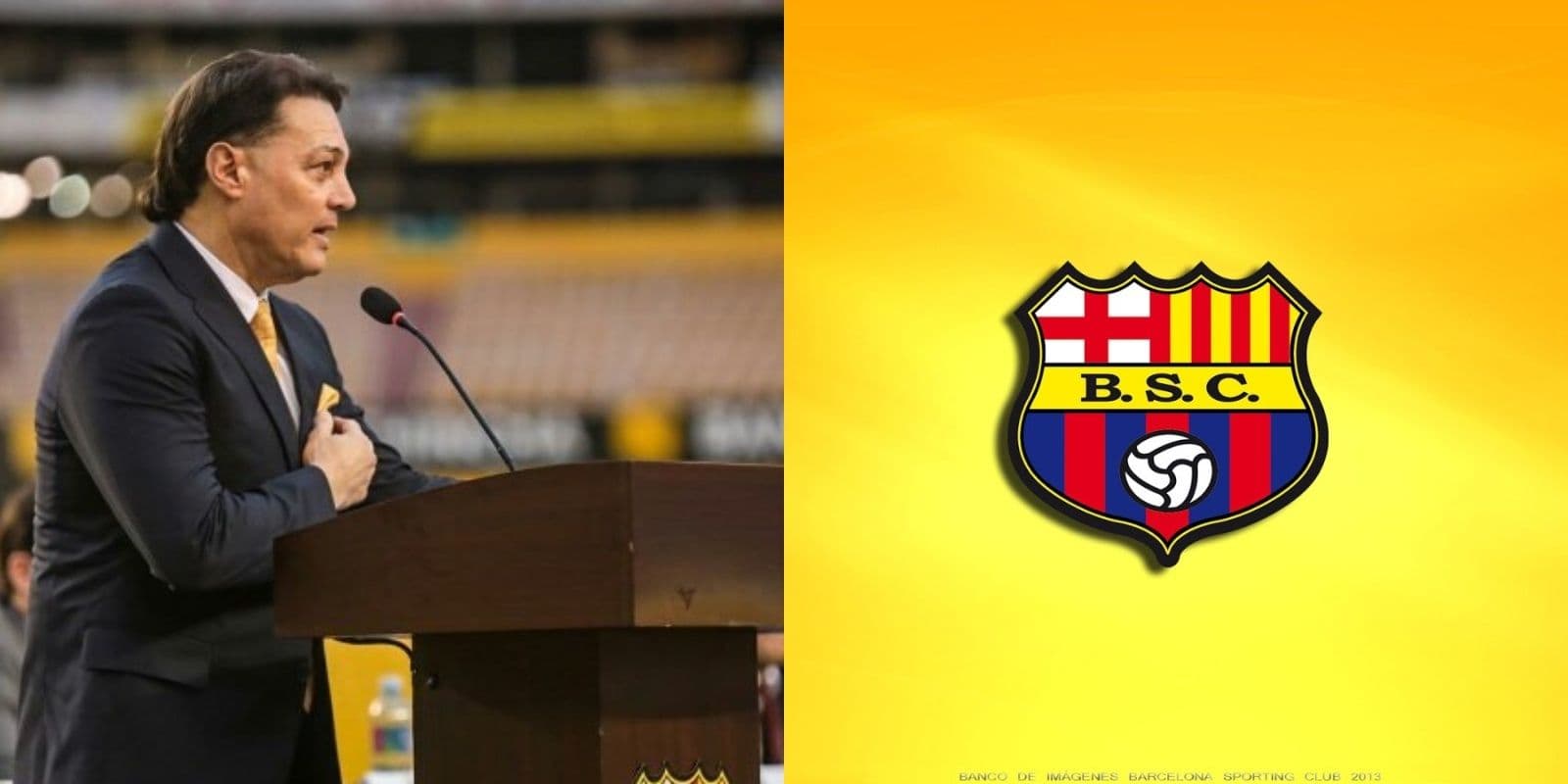Alejandro Alfaro Moreno, un histórico como jugador, que también quiere serlo como dirigente de Barcelona SC