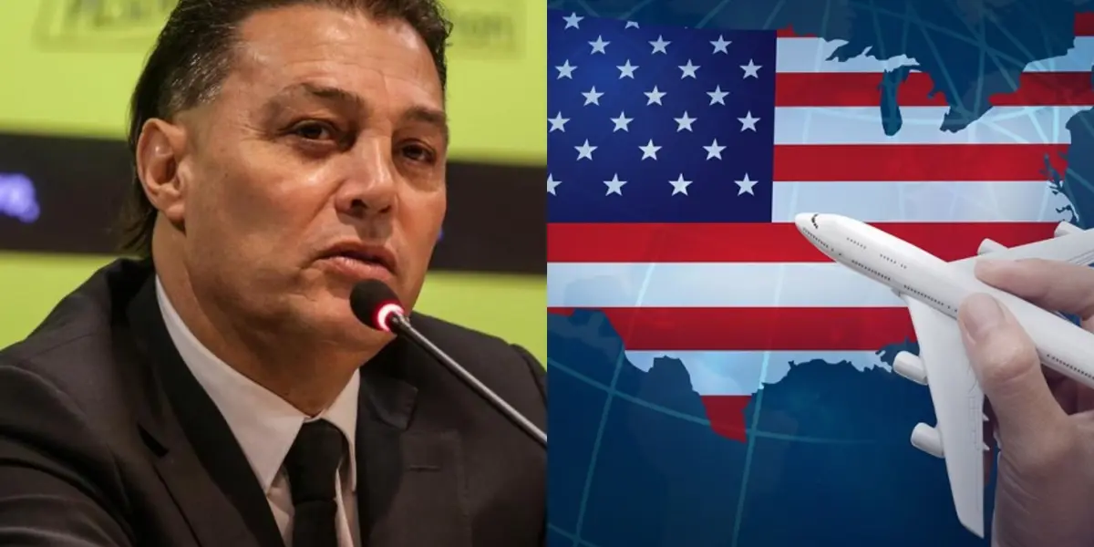 Algunos jugadores no pudieron viajar por no tener visa y el presidente del Ídolo fue claro al respecto.
