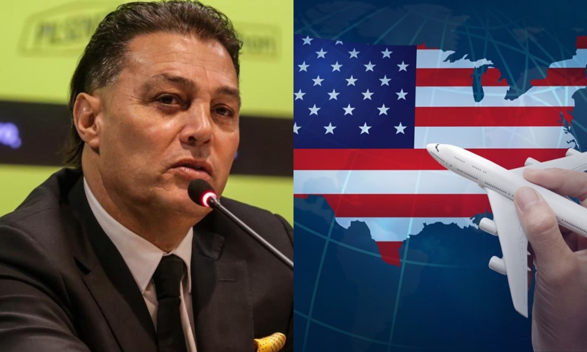 Algunos jugadores no pudieron viajar por no tener visa y el presidente del Ídolo fue claro al respecto.