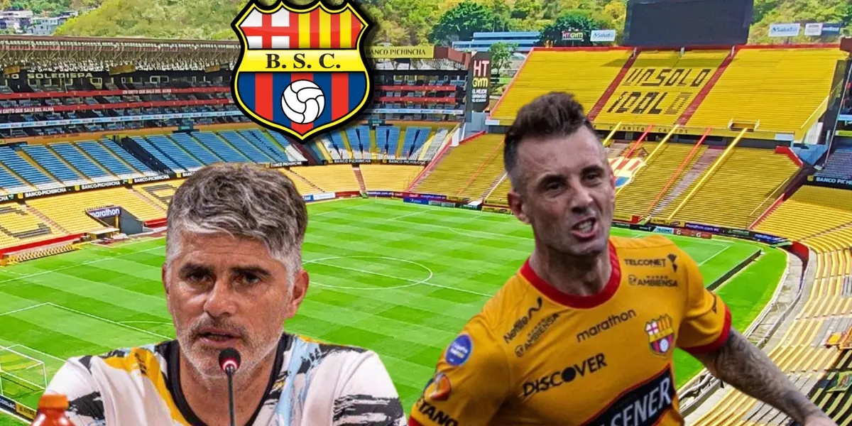 Alineación confirmada de Barcelona SC, para enfrentar a Mushuc Runa, Díaz a la banca