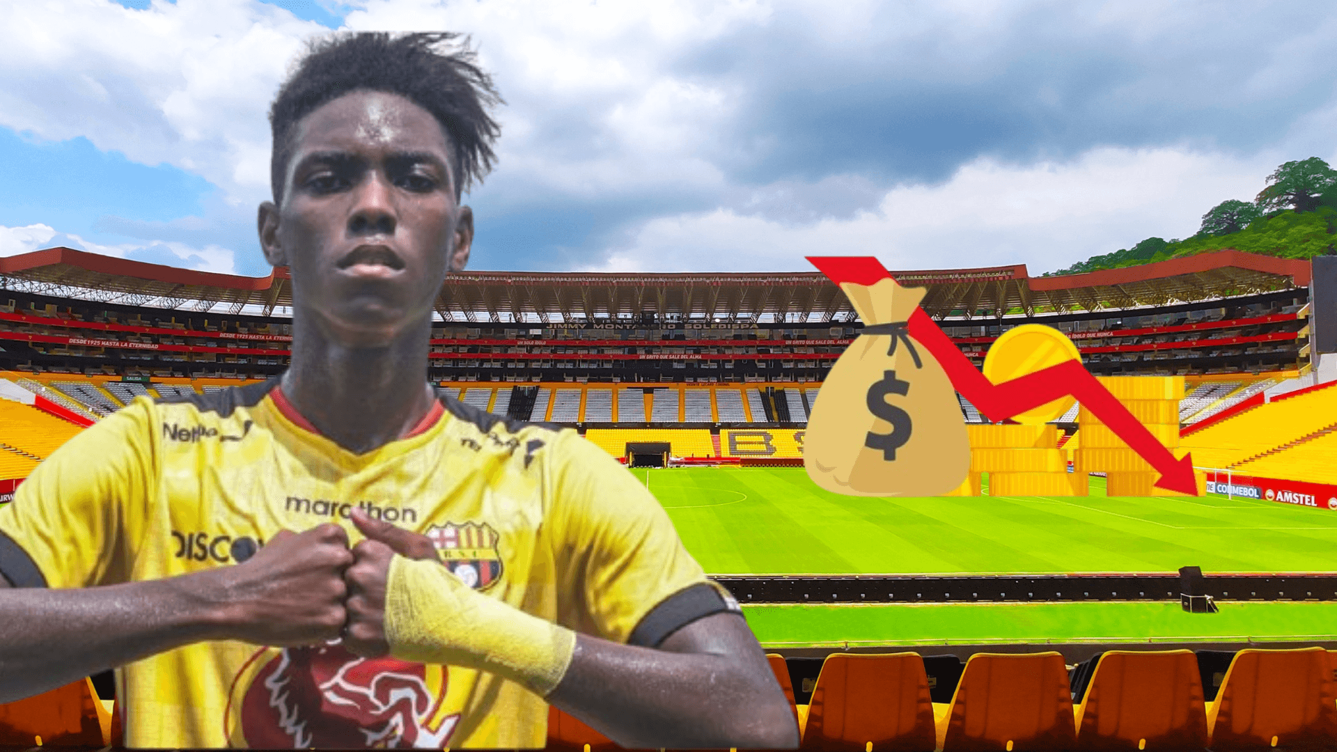 Allen Obando (Foto tomada de: Barcelona SC)
