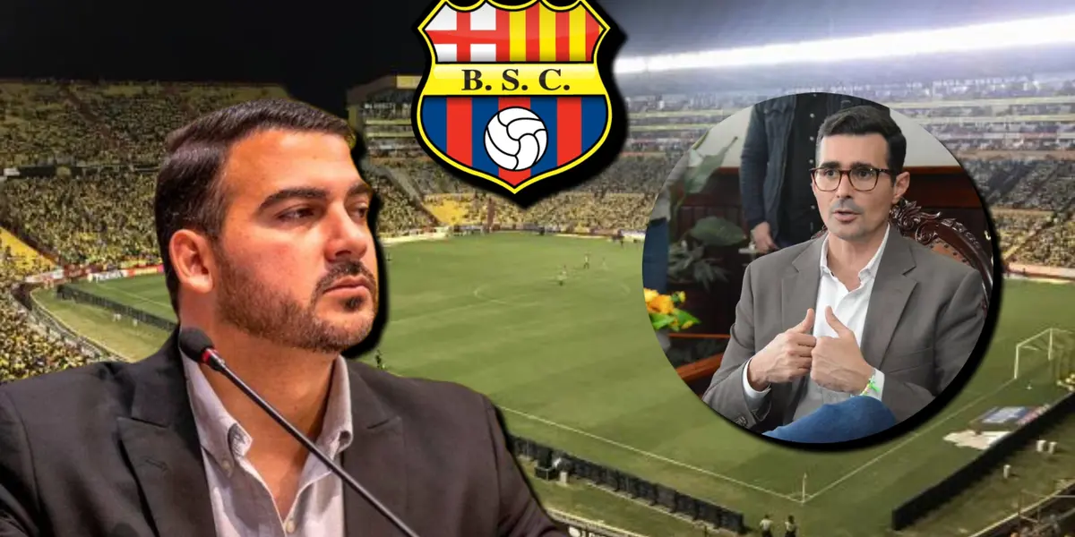 Andrés Guschmer se ha ido contra Barcelona SC y la excusa que dio para perjudicarlo