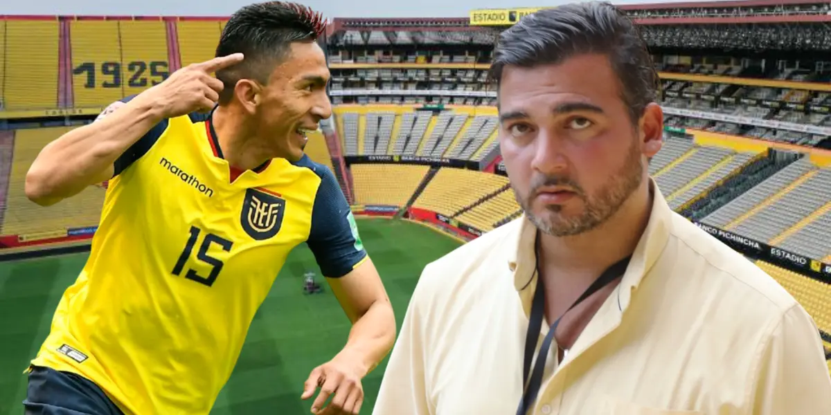 Ángel Mena y Antonio Álvarez (Foto tomada de: Barcelona SC/La Tri/API)