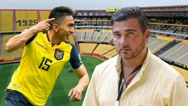 Ángel Mena y Antonio Álvarez (Foto tomada de: Barcelona SC/La Tri/API)