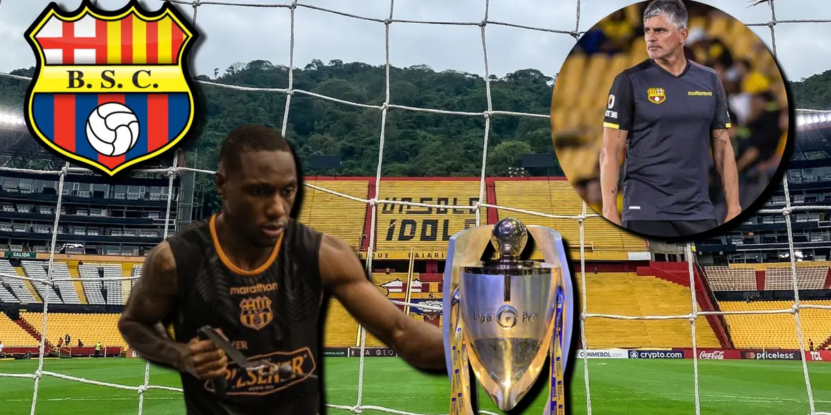 Aníbal Chalá confesó lo que le dijo Diego López, quiere ser campeón con Barcelona SC