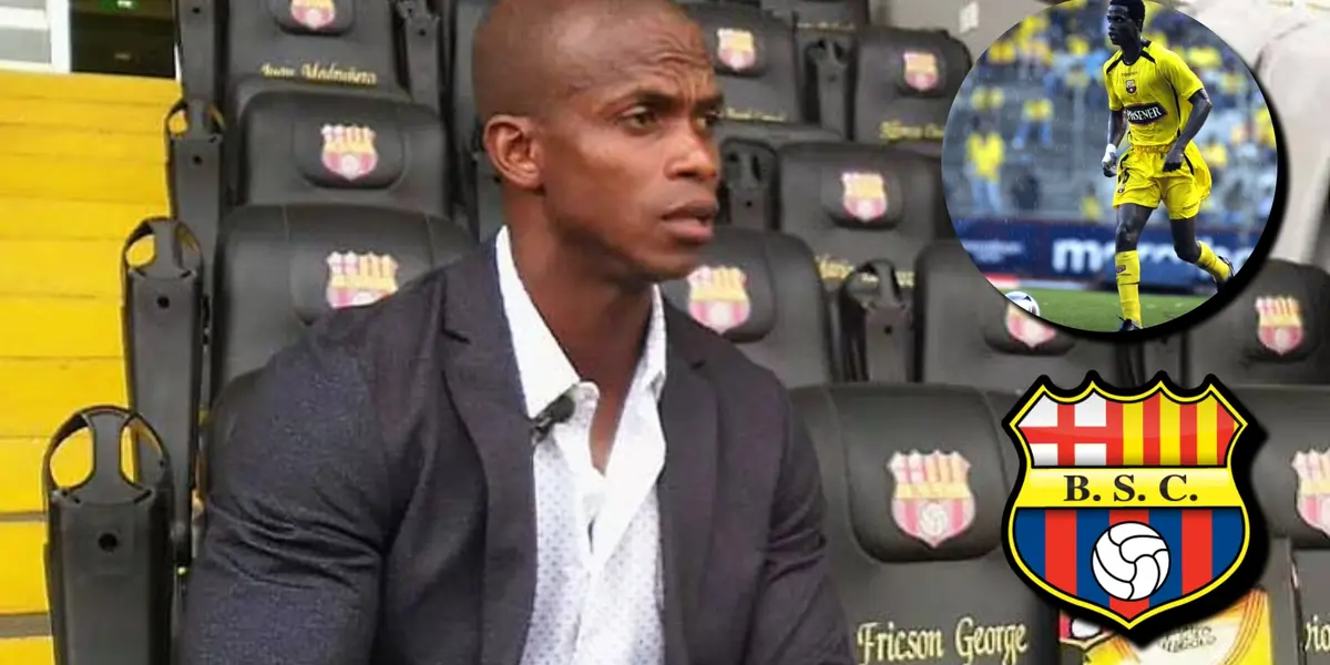 Ante las situación que atraviesa Barcelona SC, el mensaje que envió Fricson George para el ídolo
