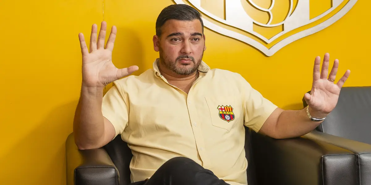 Antonio Álvarez apareció y mira lo que dijo luego del amargo empate entre Barcelona SC y Católica