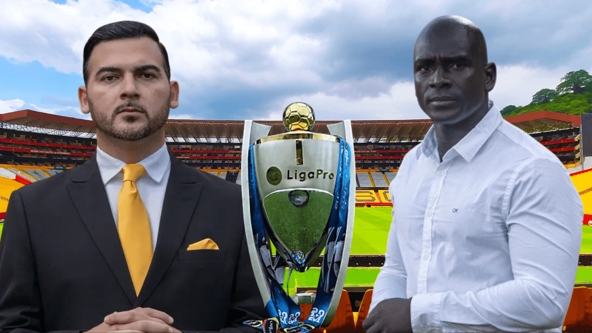 Antonio Álvarez y Segundo Alejandro Castillo (Foto tomada de: Barcelona SC/API/Liga Pro)