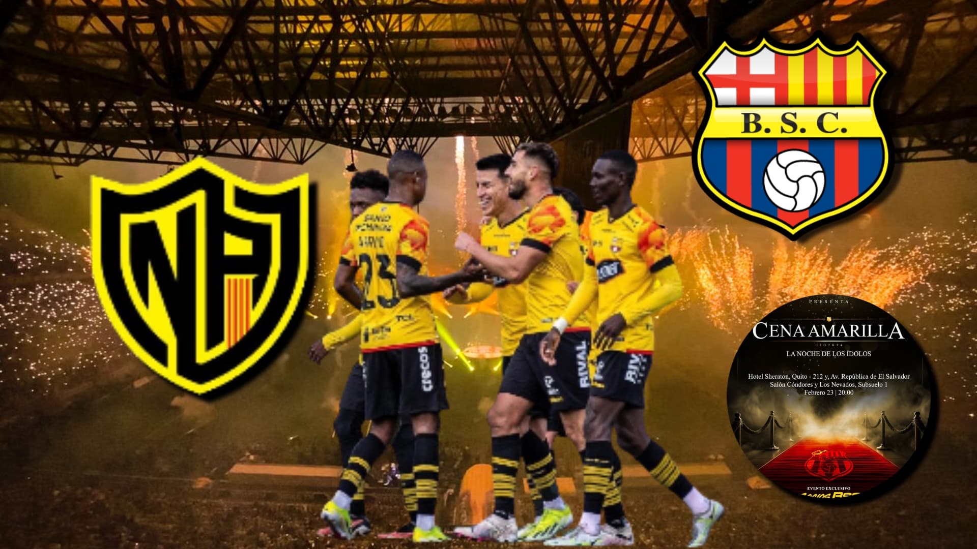 Anunciaron una Cena Amarilla en Quito, y la sorpresa que preparan desde Barcelona SC