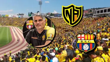 Así reaccionó Diego López a la hinchada de Barcelona SC en la Noche Amarilla en Quito