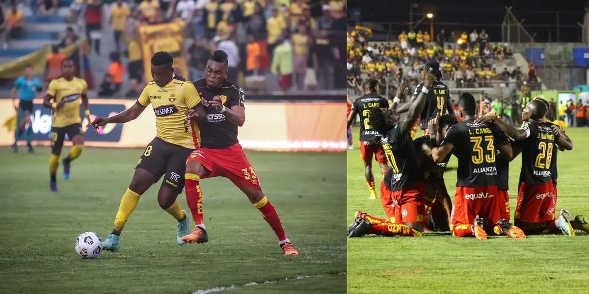 Aucas ganó en Milagro ante un deslucido BSC y pone un pie en la final de Liga Pro 2022