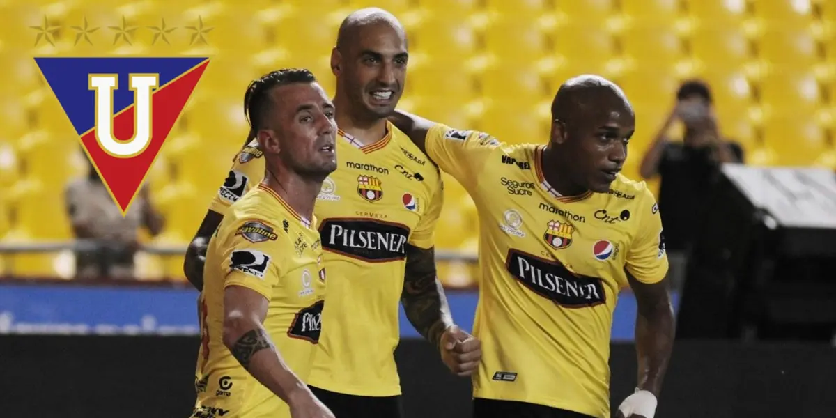 Barcelona SC 2018 y Liga de Quito / Foto tomada de: API