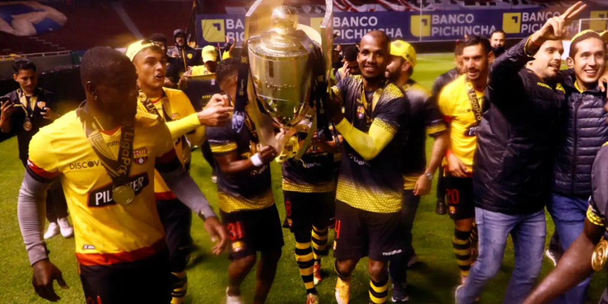 Barcelona SC campeón 2020 / Foto tomada de: API