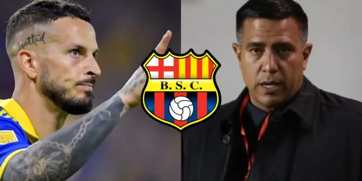 Barcelona SC-César Farías-Darío Benedetto