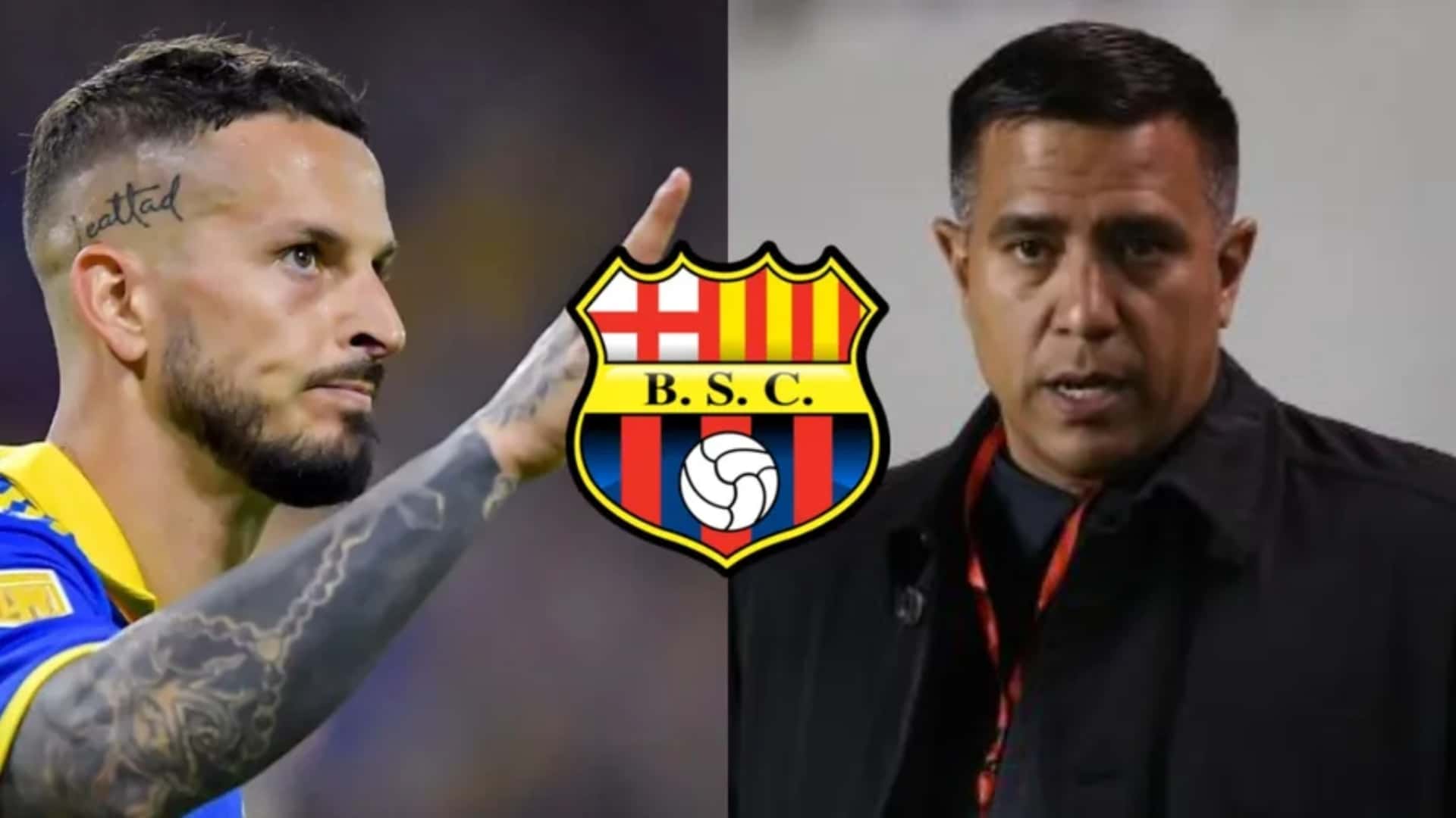 Barcelona SC-César Farías-Darío Benedetto