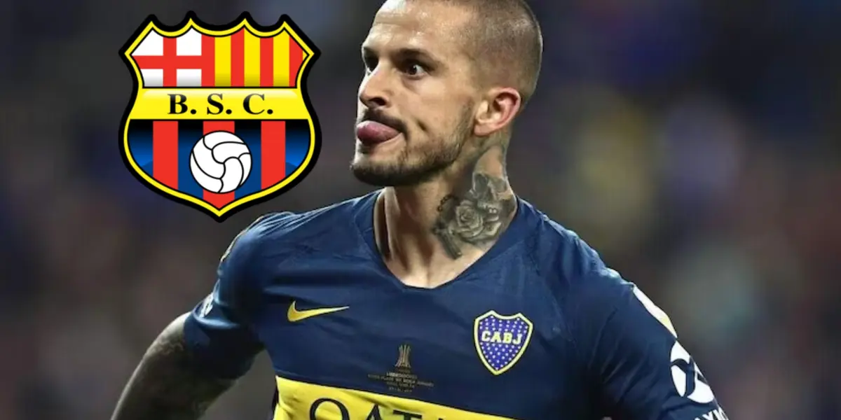 Barcelona SC-Darío Benedetto / Foto: La Nación