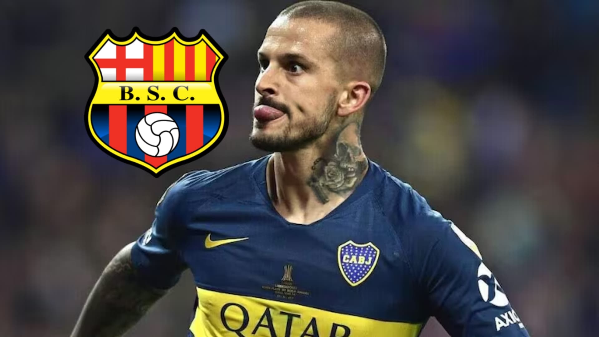 Barcelona SC-Darío Benedetto / Foto: La Nación