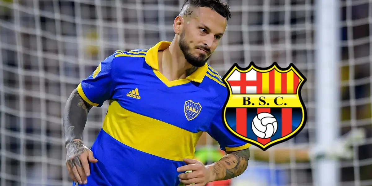 Barcelona SC-Darío Benedetto / Foto: TyC Sports