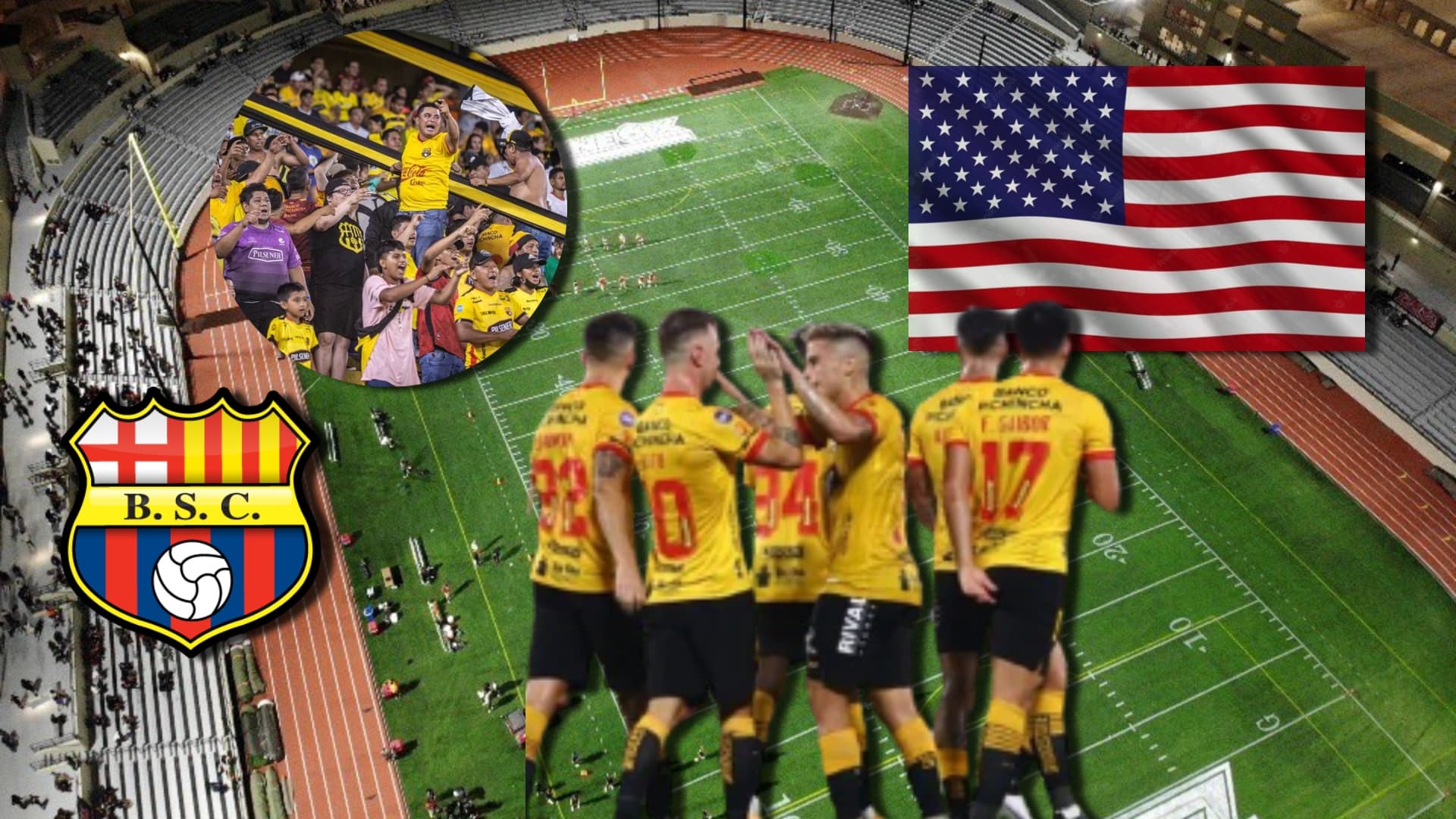 Barcelona SC entrenó hoy y el banderazo de los hinchas en Estados Unidos, por eso es ídolo