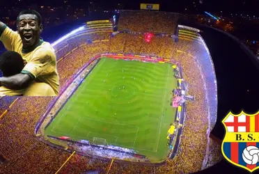 Barcelona SC es reconocido internacionalmente por la historia del club, la de sus jugadores y ahora la de su estadio