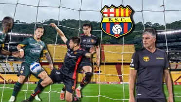 Barcelona SC está jugando contra Cuenca y el jugador que ya demostró que debe ser titular