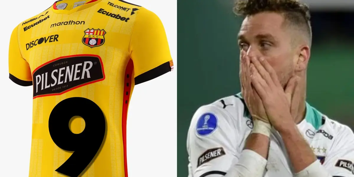 Barcelona SC no pudo fichar a otro delantero que tenía en sus planes, todo porque Liga de Quito se puso en el medio