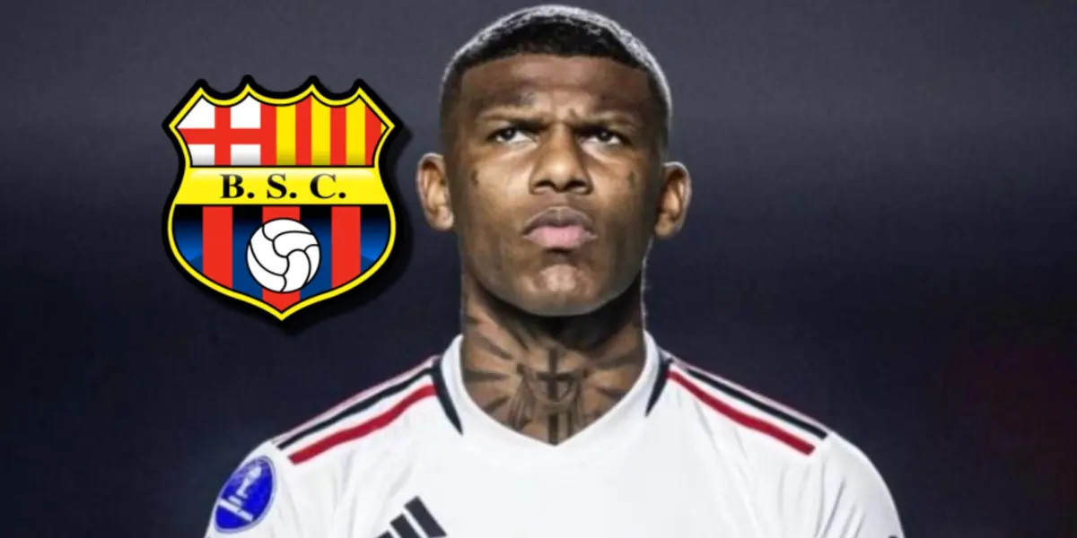 Barcelona SC-Robert Arboleda / Foto: Olé