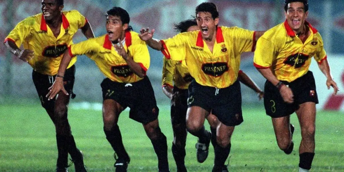 Barcelona SC salió subcampeón de América en 1998.