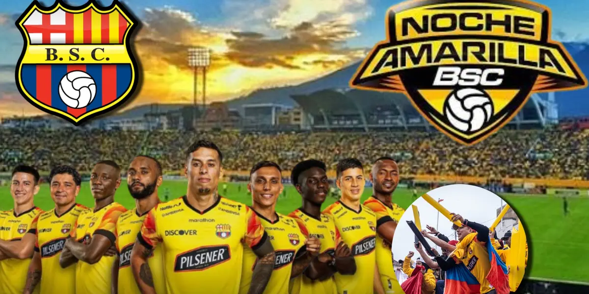 Barcelona SC tendrá un rival histórico para la Noche Amarilla que se hará en Quito