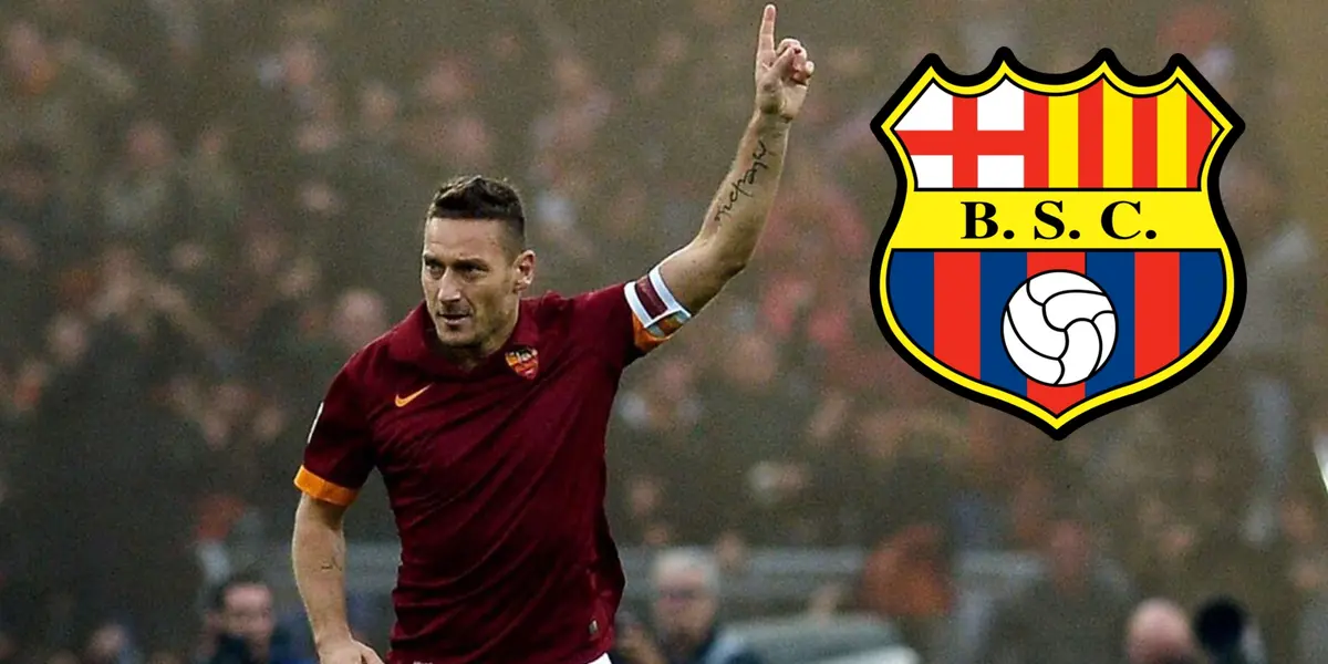 Barcelona SC y Francesco Totti / Foto de: Un Solo Ídolo