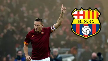Barcelona SC y Francesco Totti / Foto de: Un Solo Ídolo