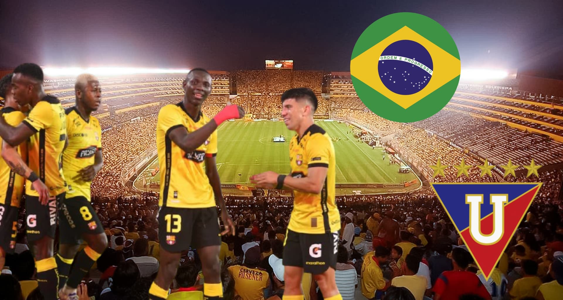 Barcelona SC y Liga de Quito / Foto de: Un Solo Ídolo