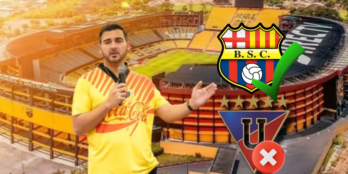 Barcelona SC y Liga de Quito se pelean por fichar a un jugador y esto dijo Álvarez