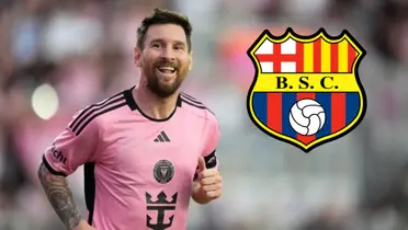 Barcelona SC y Lionel Messi / Foto de: Un Solo Ídolo