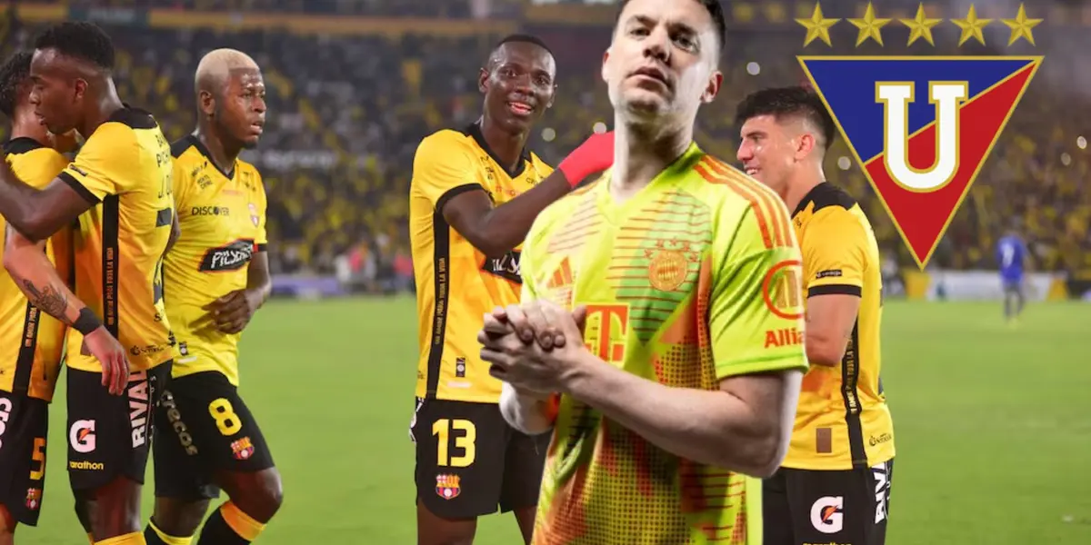 Barcelona SC y Manuel Neuer / Foto de: Un Solo Ídolo