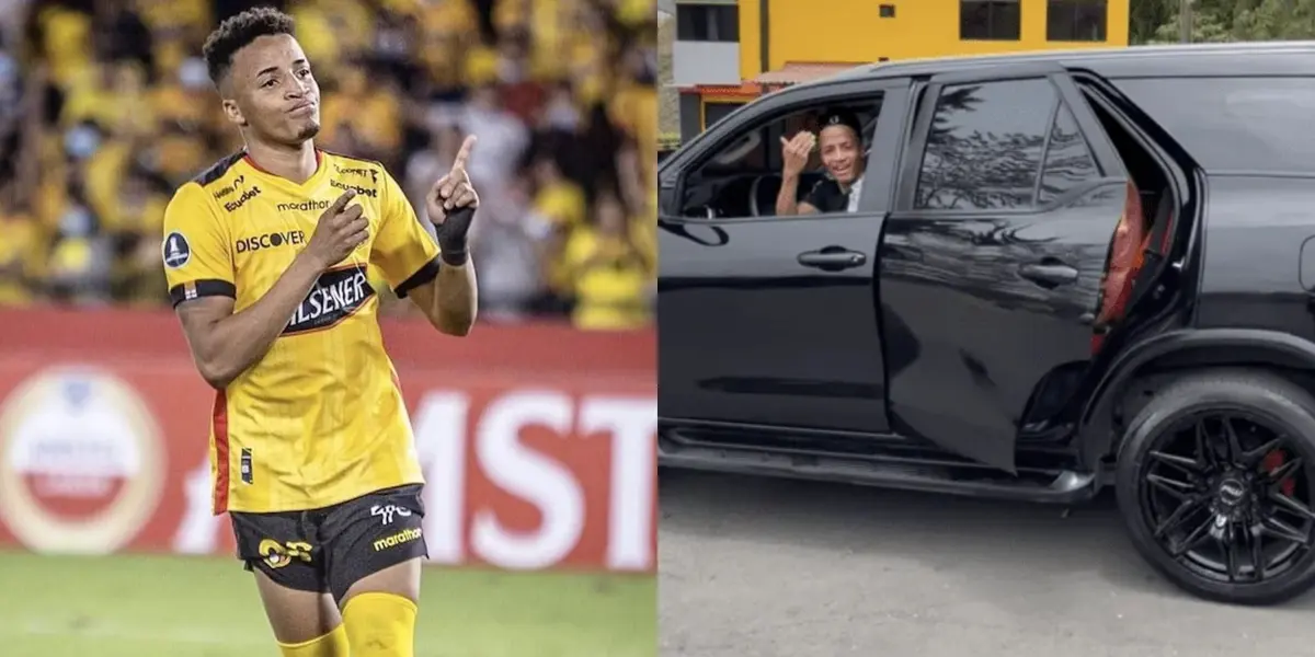 Bayron Castillo maneja un carro de lujo en México, mira la marca