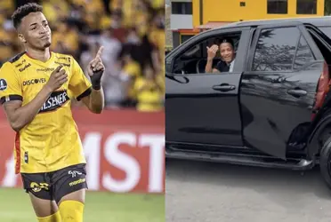 Bayron Castillo maneja un carro de lujo en México, mira la marca