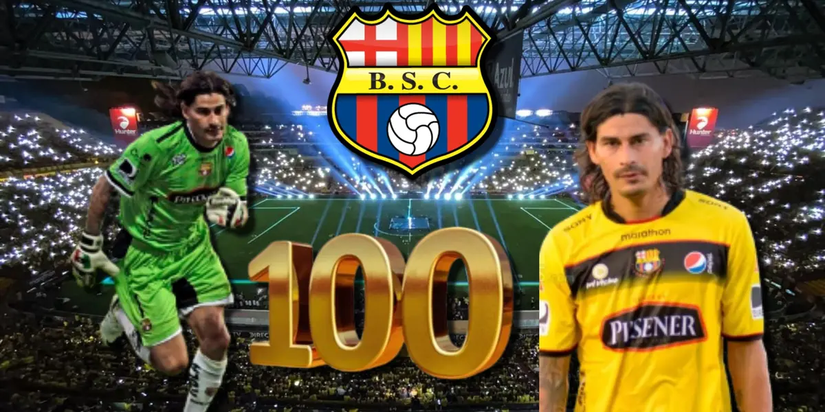 Blanco se puso los guantes, atajó en BSC y la promesa que hizo para los 100 años del ídolo