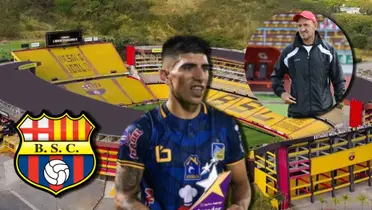 Brian Oyola cerca de Barcelona SC y lo que dijo el DT del Delfín SC